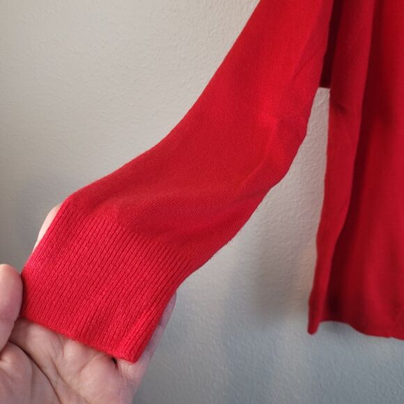 Designers Originals Cardigan Sz S Red Button Sweater Vintage USA READ - Picture 12 of 15